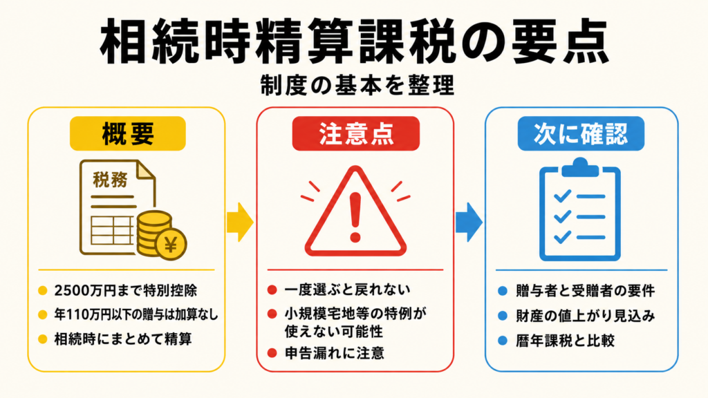 相続時精算課税制度の仕組みと2023年改正のポイント